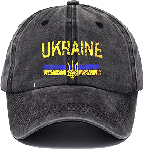 Lipfer Ukraine Hut Ukrainische Baseballkappe Vintage Distressed Hats Twill Taill Plain Cowboy Hats Vater Hut Für Männer Frauen