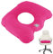 Cozlly Aufblasbares Sitzkisse orthopädische,Rund Hämorrhoiden Sitzkissen,Aufblasbares Donut Kissen,Grau Sitzkissen Aufblasbar,für Hämorrhoiden,Steibbeinschmerzen,Rollstühle (Rosa)