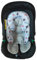 Maxuals Riduttore Passeggino Universale Ovetto Neonato Cuscino Seggiolino Auto Culla Seggiolone Traspirante Leggero Supporto Protezione Testa Bimbo 0-24 Mesi Estate Inverno Anallergico