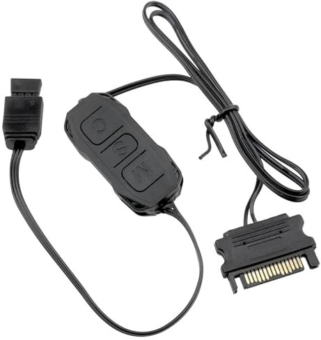 Yocimango ARGB Controller 5V 3Pin RGB Cable SATA Power Strip 1PCS