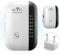 CLIUNT WLAN Verstärker, 300Mbit/s WiFi Extender Booster, WLAN Repeater, WiFi Verstärker mit Ethernet Port & WPS, Kompatibel Allen WLAN Geräten, 1-Tap Setup, Access Point
