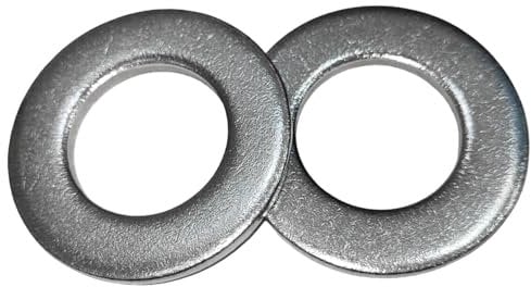 Lot de 2 rondelles plates M42 en acier inoxydable 304, 42 mm ID, 76 mm OD, 7 mm d'épaisseur, finition unie, pour boulon et vis