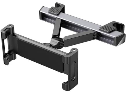 JNNJ Support Siège Arrière Appui-Tête De Voiture, Support Tablette Voitures, Support Siège Arrière Voiture Rotation 360 °, Extensible Supports Tablette Siege Voitures, Voiture Accessoires Universels