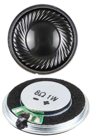 1 W 28 Mm Hörner Durchmesser 8 Ohm Interner Magnet Horn Lautsprechersatz Für Hörprojekte 2 Stück