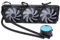 SUNGOOYUE Triple Cooling Fan for the CPU Cooler Fan, Liquid Cooling of the Control Liquid 360 Mm Control for LGA 1700 1200 115x, Adjustable for Better Air, for Calculation with High Power