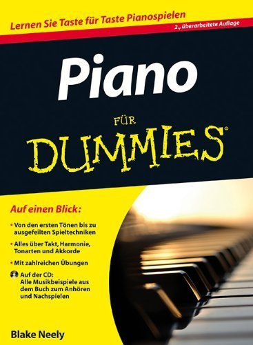 Piano für Dummies von Blake Neely (8. Oktober 2008) Taschenbuch