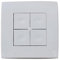 télécommande murale - 4 touches - power - yokis tlm4t45p