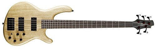 Cort AB4 DLX AS OPN, Basso Elettrico Modern Style a 5 Corde di Ottima Qualità in AceroDP