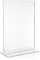 DIN A3 Werbeaufsteller/T-Ständer/T-Aufsteller im Hochformat/Tischaufsteller aus original PLEXIGLAS®