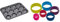 Master Class Crusty Bake 12 Hole Baking Pan, Grey & Kitchen Craft Lot de 6 emporte-pièces ronds