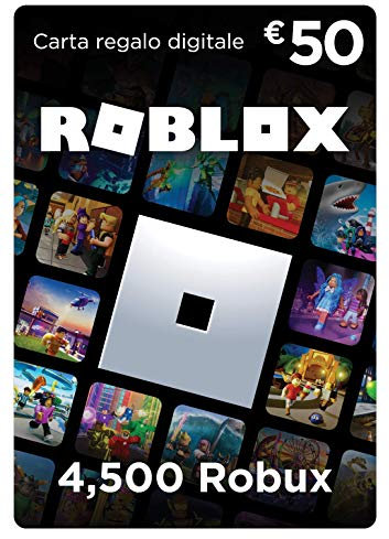 Carta regalo digitale Roblox: 4.500 Robux [Include un articolo virtuale esclusivo] [Codice di gioco online]