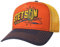 Stetson Connecting Trucker Cap Herren - One-Size (54-61 cm) - Aus 100% Baumwolle - Größenverstellbar - Gefüttert mit Baumwolle - Snapback mit Mesheinsatz - Sommer/Winter gelb One Size