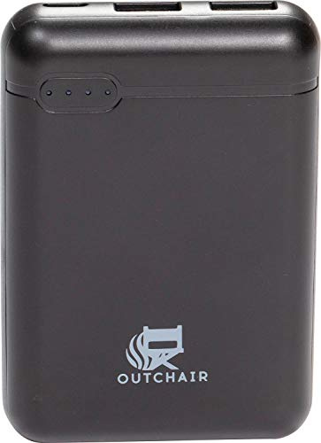 OUTCHAIR Powerbank 5V 10000 mAh für Heizkissen 4-6 Stunden Energie USB Geräte Laden Aufladen