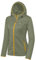 Little Donkey Andy - Veste coupe softshell légère à capuche pour femme pour course à pied, voyage, randonnée, coupe-vent et imperméable - Sauge - Taille S