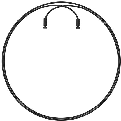 Velites Câble pour corde à sauter Earth 2.0 Crosstraining, Fitness et Boxeo (Standard de 4 mm noir)