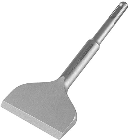 Firecore 3 In SDS Plus Chisel Bit Cranked Angled Bent Chisel for Hammer Drill 42CrMo Tile Removal Chisel for Concrete (3 X 6.5) -FS22365