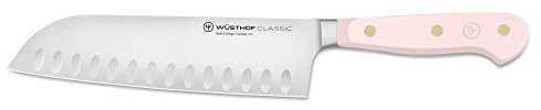 WÜSTHOF Classic Pink Himalayan Salt 7 Santoku Knife