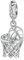 Basketball-Charm-Anhänger aus echtem 925er-Sterlingsilber, Liebe, Sport, Fußball-Anhänger für Pandora-Damen-Armbänder, Emaille Kristall