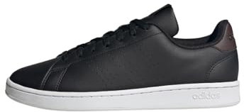 adidas Shoes - Low (Non Football) Advantage, Core Black/Core Black/Shadow Brown, ID9630, 4