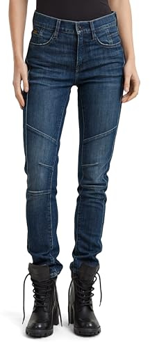 G-STAR Para Mujer Jeans Ace 2.0 Biker Slim Straight, Azul (Worn in Blizzard D25285-D761-G799), 25W / 30L