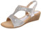 TYUIOP zehentrenner sandalen damen pantoletten damen schwarz Sandalen Sommer Barfuss Sandalette Damensandalen sandalen mit wechselfußbett damen Breite Römersandalen Schuhe Schwarz Weiß Sandals