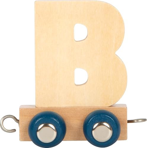 small foot Buchstabenzug Polar B aus Holz, Holzzug individuell kombinierbar, zum Dekorieren und Verschenken, 12572
