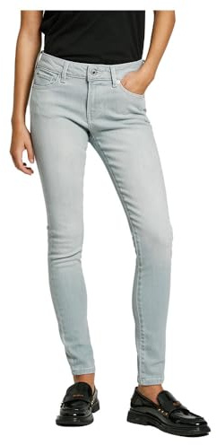 Pepe Jeans Damen Skinny Jeans Lw Soho, Grau (Denim - Ui7), 27 W/32 L