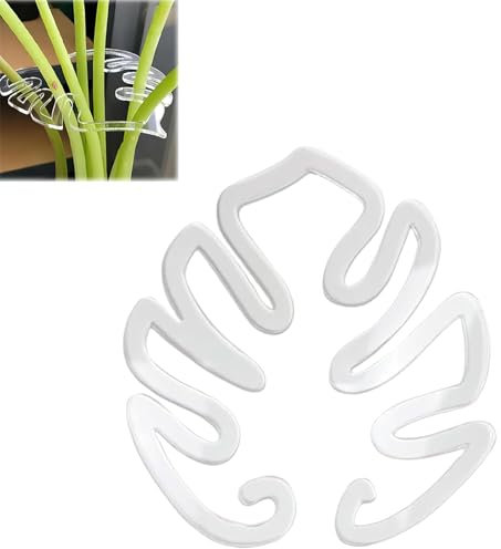 Calkkrer Monstera Support en bambou pour tortue - Support unique et esthétique pour plantes - Maintient les plantes apprivoisées et poussent verticalement.