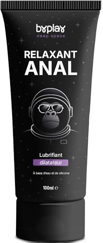 BYPLAY Lubrifiant Dilatateur Anal Relaxant Hybride, Gel Anal à l’Eau et Silicone Sexuel Couple Hydratant Sans Douleur Gel Intime Dilatation pour Homme Femme 100 ml