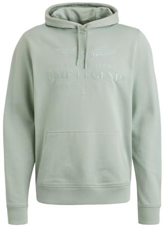 PME Legend Hooded Soft Terry Brushed - Herren Hoodie, Größe:L, Farbe:Harbor Gray