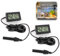 Digital Thermometer Hygrometer,Pack of 2 LCD Embedded Mini Probe Tortoise Thermometers Temperature Humidity Gauge Meter for Reptile Incubator Aquarium Poultry office Living Room Black