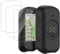 Silicone Case for Garmin Edge 530 + 3 Pieces Screen Protector,Shockproof Anti Scratch Anti Squeeze Non Slip Silicone Dust Protection Cover，Black