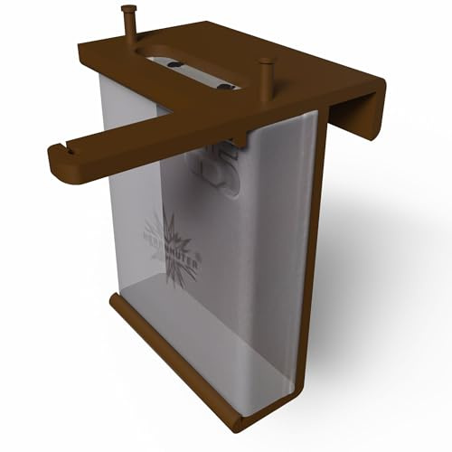 3DSR Batteriefach & Stern Fensterhalterung für Herrnhuter Stern (Braun)