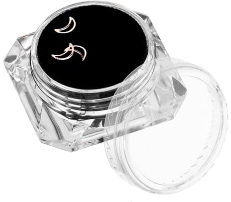 WRITWAA Zahnschmuckset Strass-Zahndekor Für Diy Zahnverzierung Glitzersteine Für Zähne Zahn-Strass-Dekor in Mondform 3 Stück Pro Schachtel Für Individuellen Look