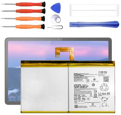 VUXYIT L20D2P32 kompatibel mit Le-novo Tab P11 5G Ersatzakku mit Reparatur-Werkzeugsatz