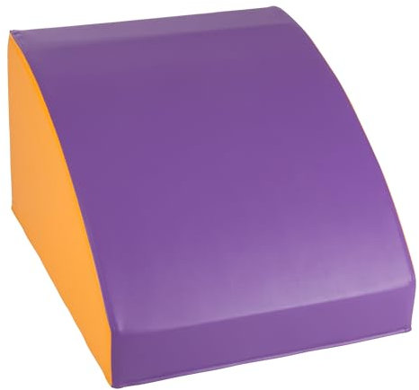 Sport-Thieme Schaumstoffbaustein Hügel | Zum Bauen, Turnen, Spielen | Hochwertiger Schaumstoff | Abwaschbar | 60 x 30 x 30 cm
