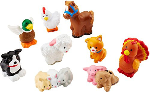 Fisher-Price Little People Farm Animal Friends with Baby Bunnies & Piglets by Fisher-Price