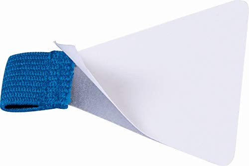 Brunnen Stiftschlaufe Azur - Blau, Selbstklebend - Stiftschlaufe - Label