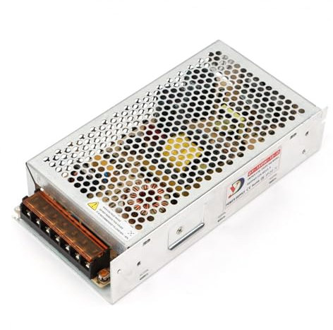 Jandei - Alimentatore Trasformatore da 110/220 V CA a 12 V CC 150 W 12,5 A, Installazione Interna IP20 per Strisce LED, Neon o Dispositivi a Bassa Tensione