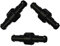 ATIE PoolSupplyTown Gartenschlauch, drehbar, für Polaris 280 380 3900, Schwarz Max Pool Reiniger Kugellager Schlauch, Drehgelenk D21, 3 Stück