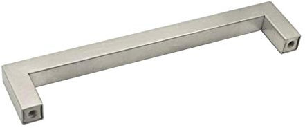 Spiegel Chrom Möbelgriff Edelstahl Türgriff Küchengriff Schrankgriff Eckig