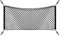 VERK Group Red para Maletero de Coche, Red de separación, Red de Cobertura, 120 x 55 cm, 4 Ganchos, Color Negro