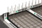 20 Meter Fugenblech PENTAFLEX KB, 167 x 2000 mm mit Normstrich inkl. 10 Stoßklammern