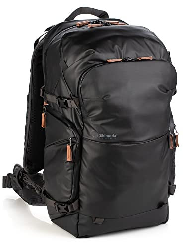 Shimoda Explore V2 35 Wasserdichter Kamerarucksack, passend für DSLR, DSLR-Kameras, Batterien und Objektive, mittlere DSLR V2 Core Unit Modular-Kamera-Einsatz im Lieferumfang enthalten, Schwarz