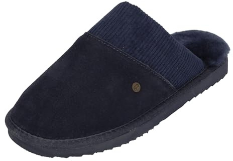 Warmbat Hausschuhe Perth Dark Navy EU 42 (Man)