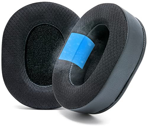WC Freeze Blackshark – Kühlende Gel-Ohrpolster für 2020–2022 Razer Blackshark V2 und V2 Pro (passt Nicht für 2023-Modell) von Wicked Cushions – mehr Komfort, Dicke und Schallisolierung | Schwarz