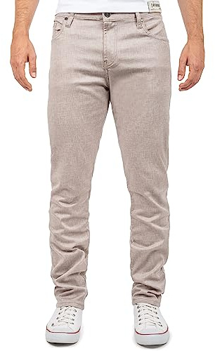 Cipo & Baxx Herren Stoffhose CD840-bans Beige W36/L32