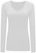 Womans T Shirt New Ladies Tops Long Sleeve V Neck Basic Casual Tshirts UK Plus Size 8-26 White
