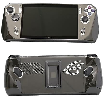 ZLiT Custodia per console ASUS ROG Ally, custodia protettiva trasparente per console portatile ASUS ROG Ally (nero trasparente)