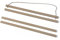 REINDERS Posterleiste, Eiche 40, Bilder, Wanddeko, Room Decor, Kunststoff, Braun, 41x1,5cm